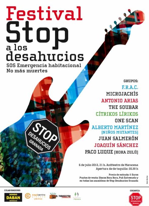 Cartel Festival Stop desahucios-F4